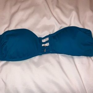 Blue Victoria’s Secret bikini top